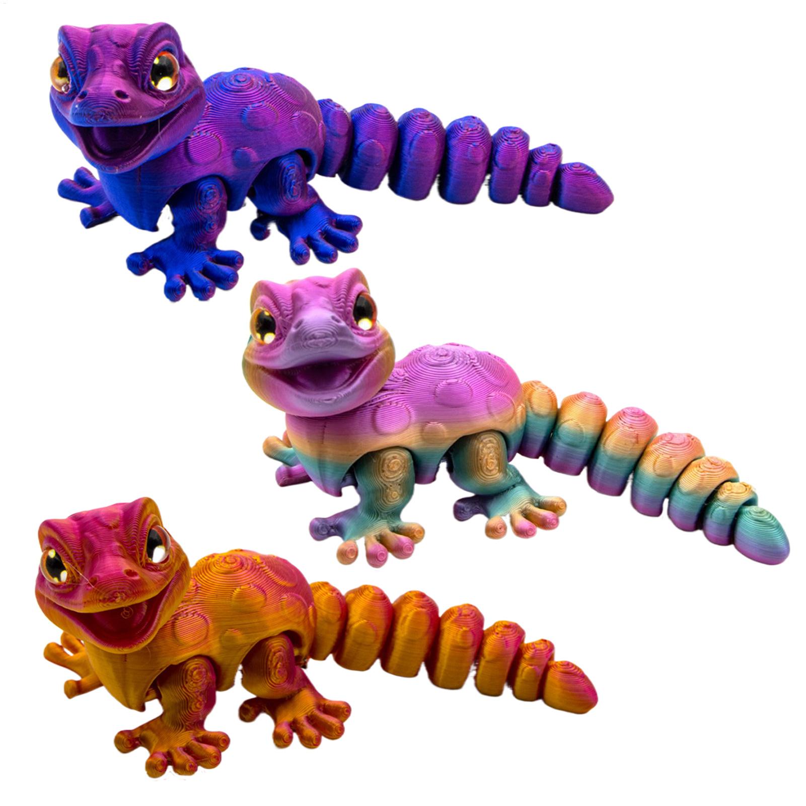 3D Printing Lizard - Estatuilla de Gecko impresa en 3D,