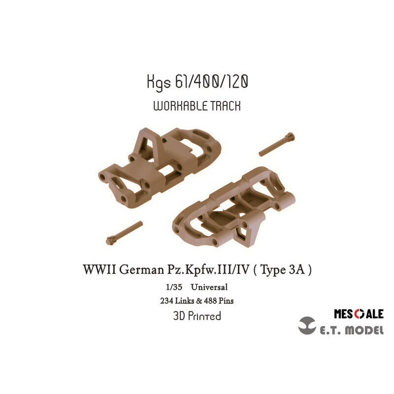 3D Printing Liquid - ET 1/35 P35-020 Pz.Kpfw.III/IV (Tipo 3A)