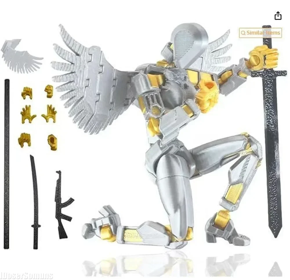3D Printing Action Figure - Figuras de acción de juguete impresas