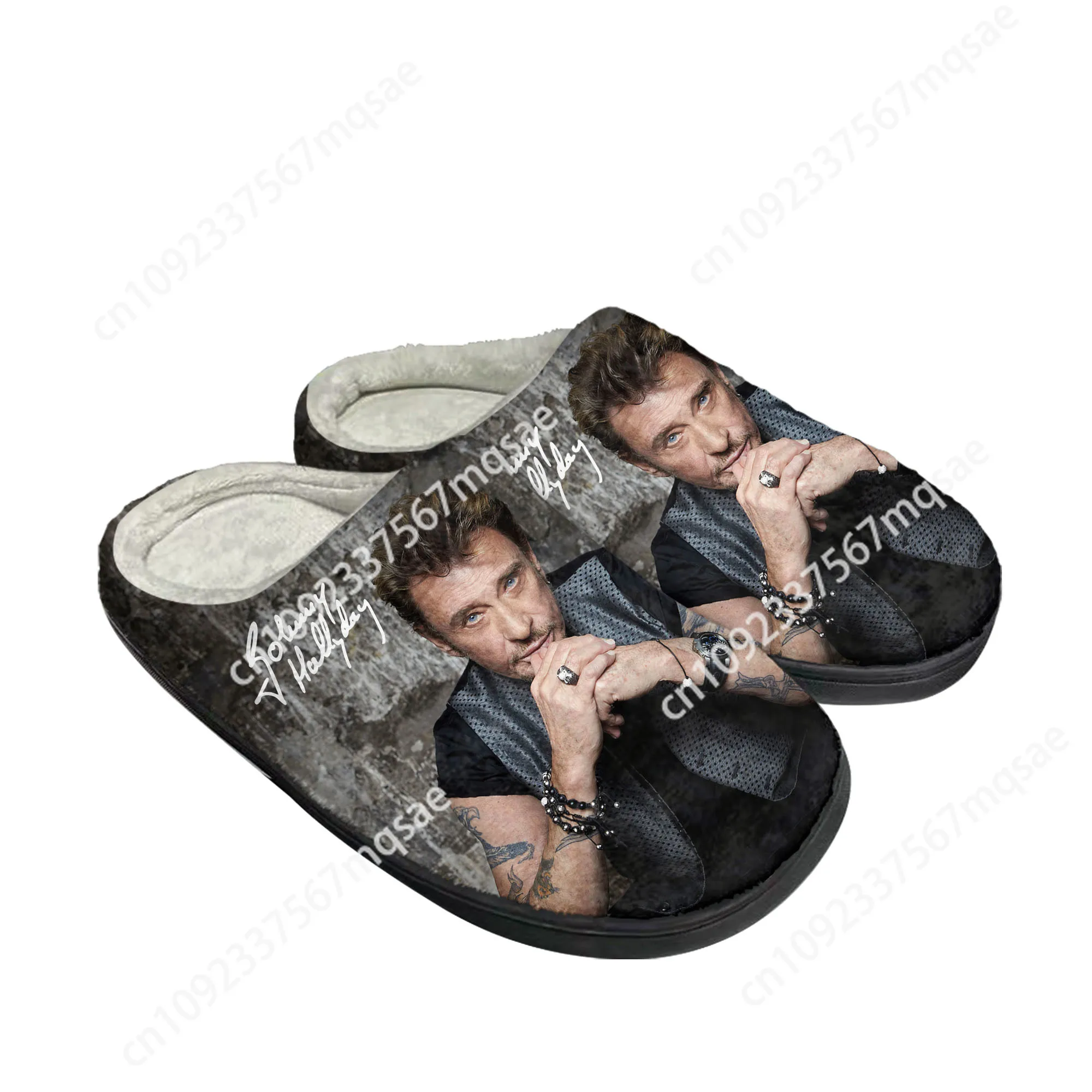 3D Printing Custom - Johnny Hallyday Rock Singer, zapatillas personalizadas