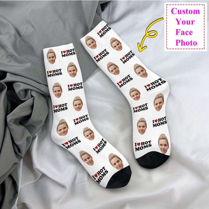 3D Printing Youtube - Calcetines personalizados Kawaii I Love Hot