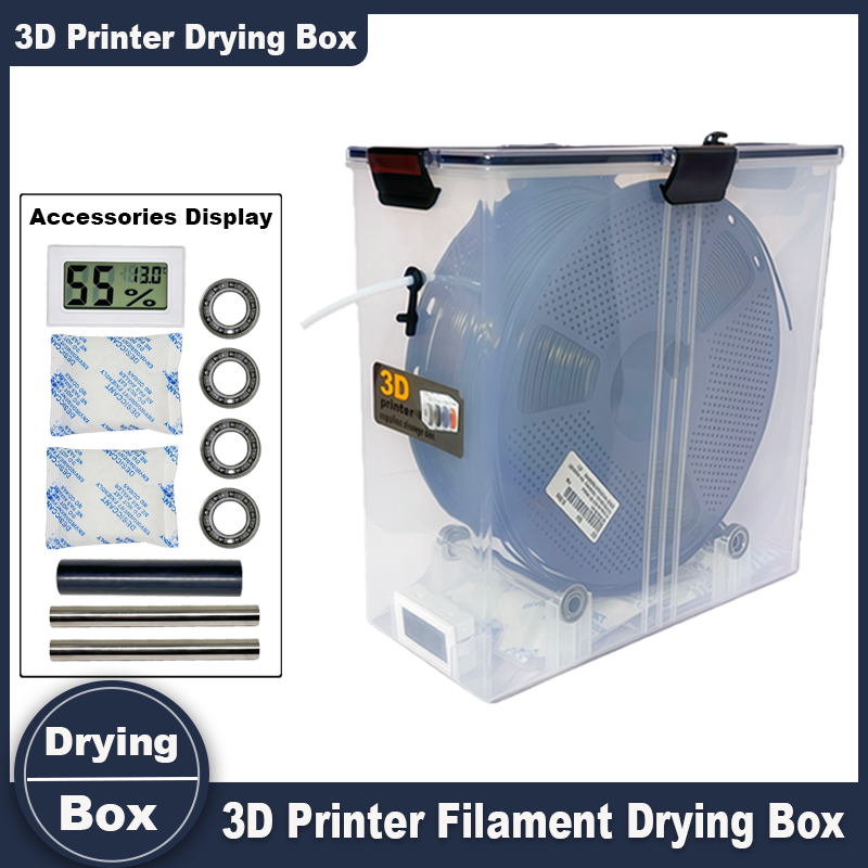 3D Printing Filament - Caja de Almacenamiento de Filamento 3D