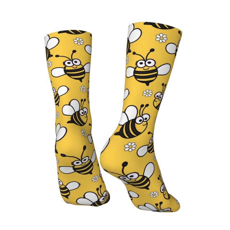 3D Printing Youtube - Calcetines unisex divertidos del vestido de