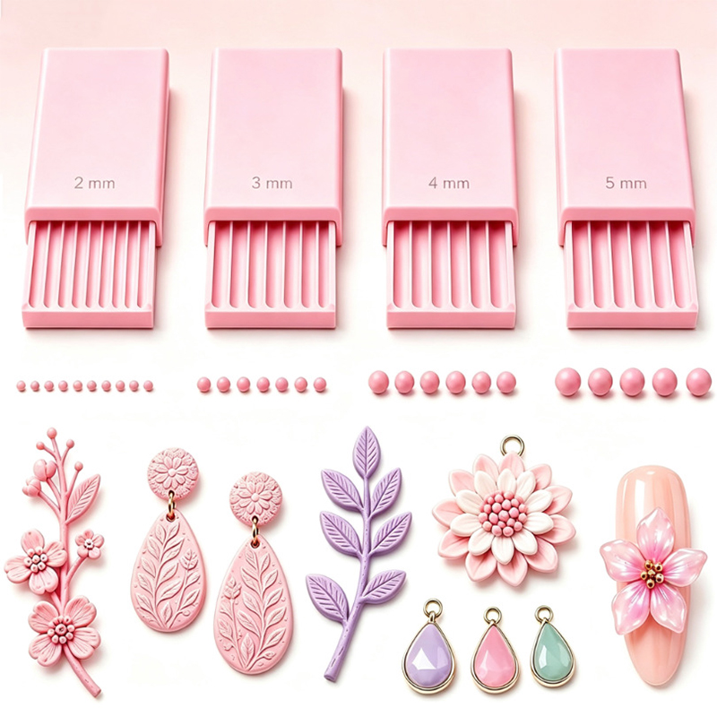 3D Printing Earrings - Rodillo para Bolas de Arcilla, Herramienta