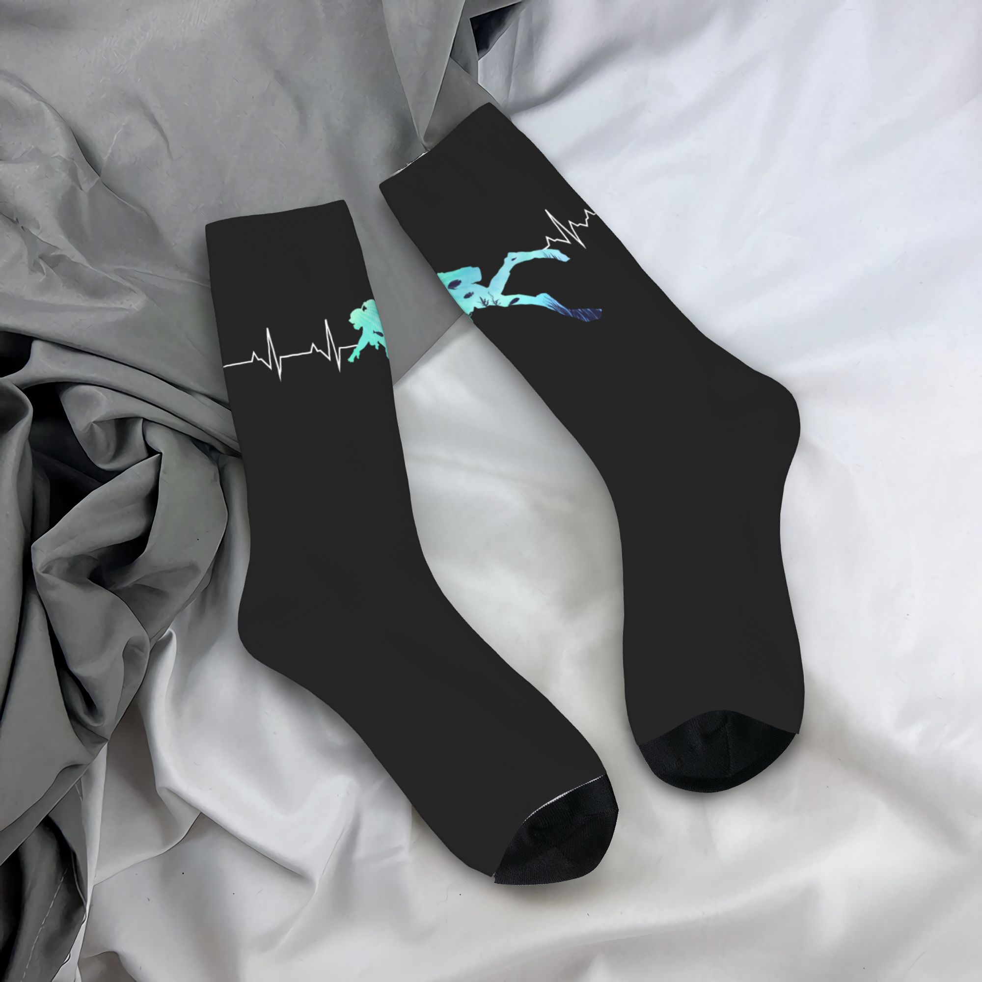 3D Printing Youtube - Calcetines personalizados con diseño de latido
