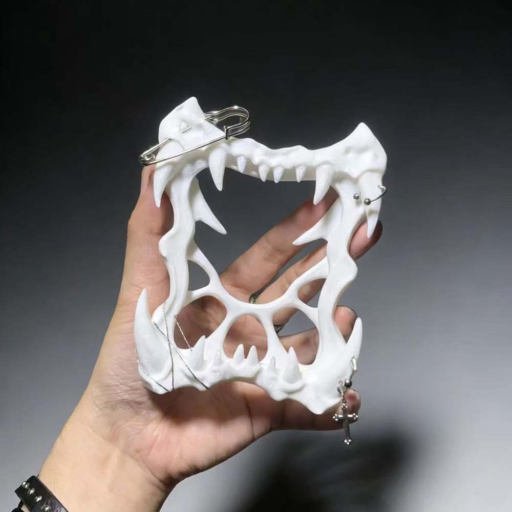 3D Printing Foto - Marco de fotos gótico con calavera