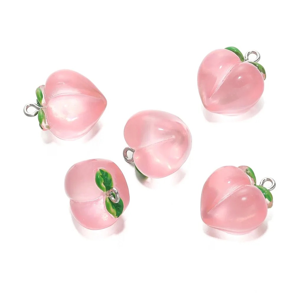 3D Printing Earrings - 10 piezas de dijes de resina