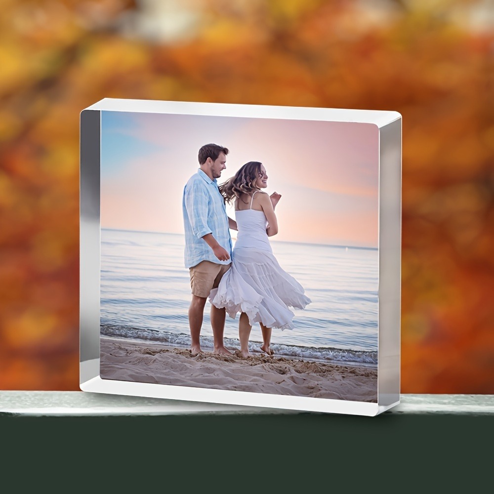 3D Printing Foto - Bloque de Acrílico 3D Personalizado con