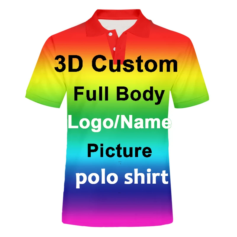 3D Printing Foto - Camiseta Polo Personalizada con Logotipo Impreso