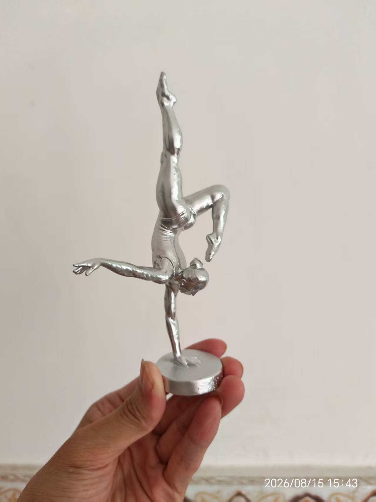 3D Printing Liquid - Figura de bailarina de ballet equilibrada