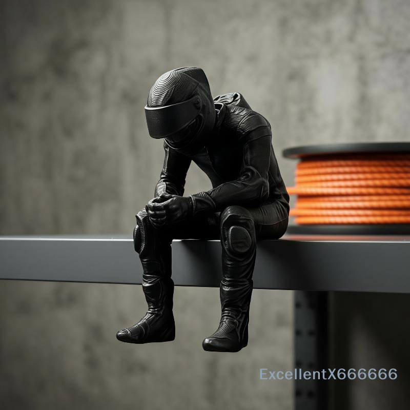 3D Printing Office Setup - Figura Decorativa Impresa en 3D, Estilo