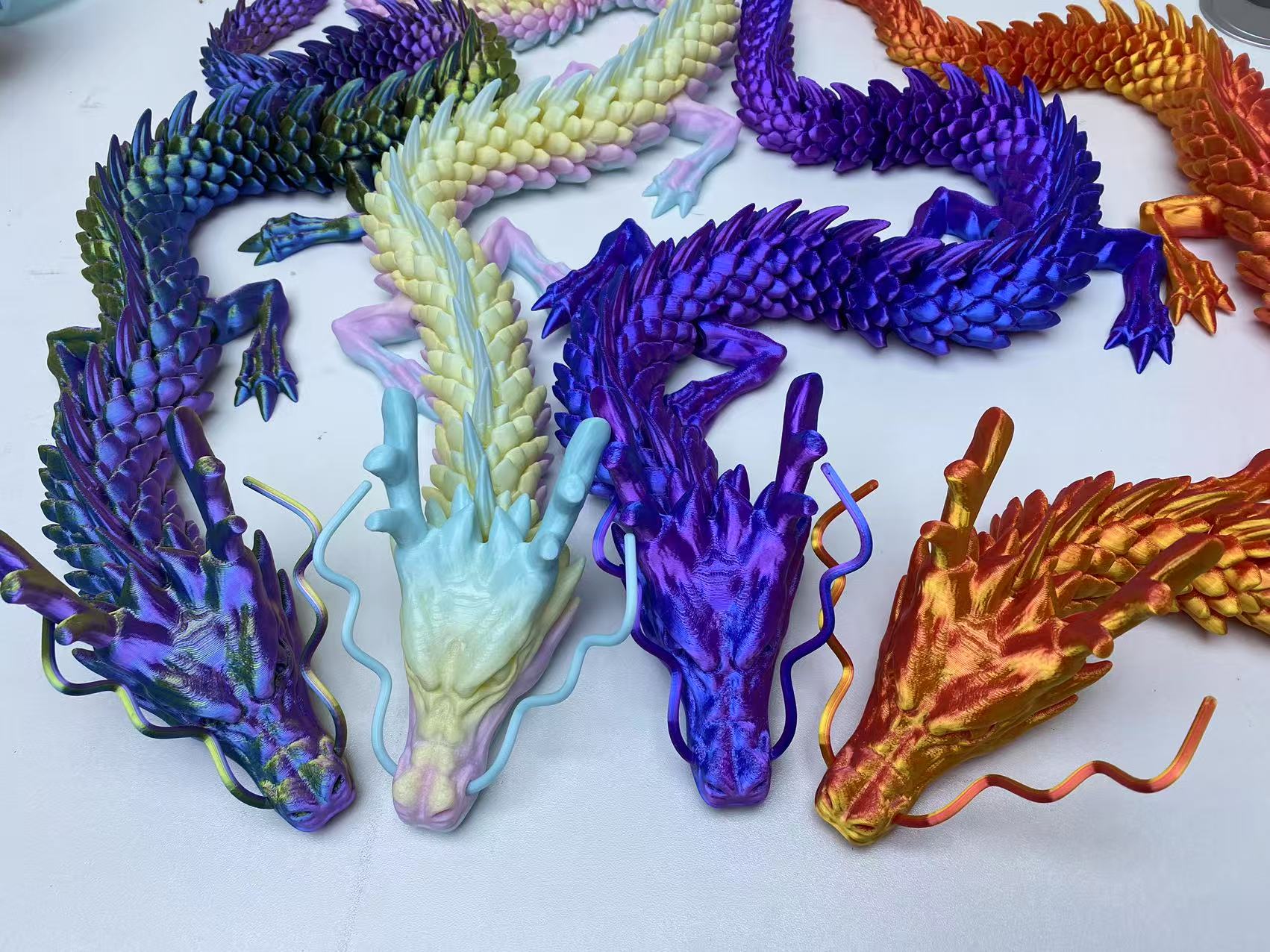 3D Printing Lizard - Juguete de Dragón Impreso en 3D