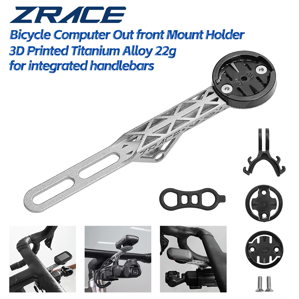 3D Printing Grip - Soporte Frontal para Ciclocomputador ZRACE, Impreso