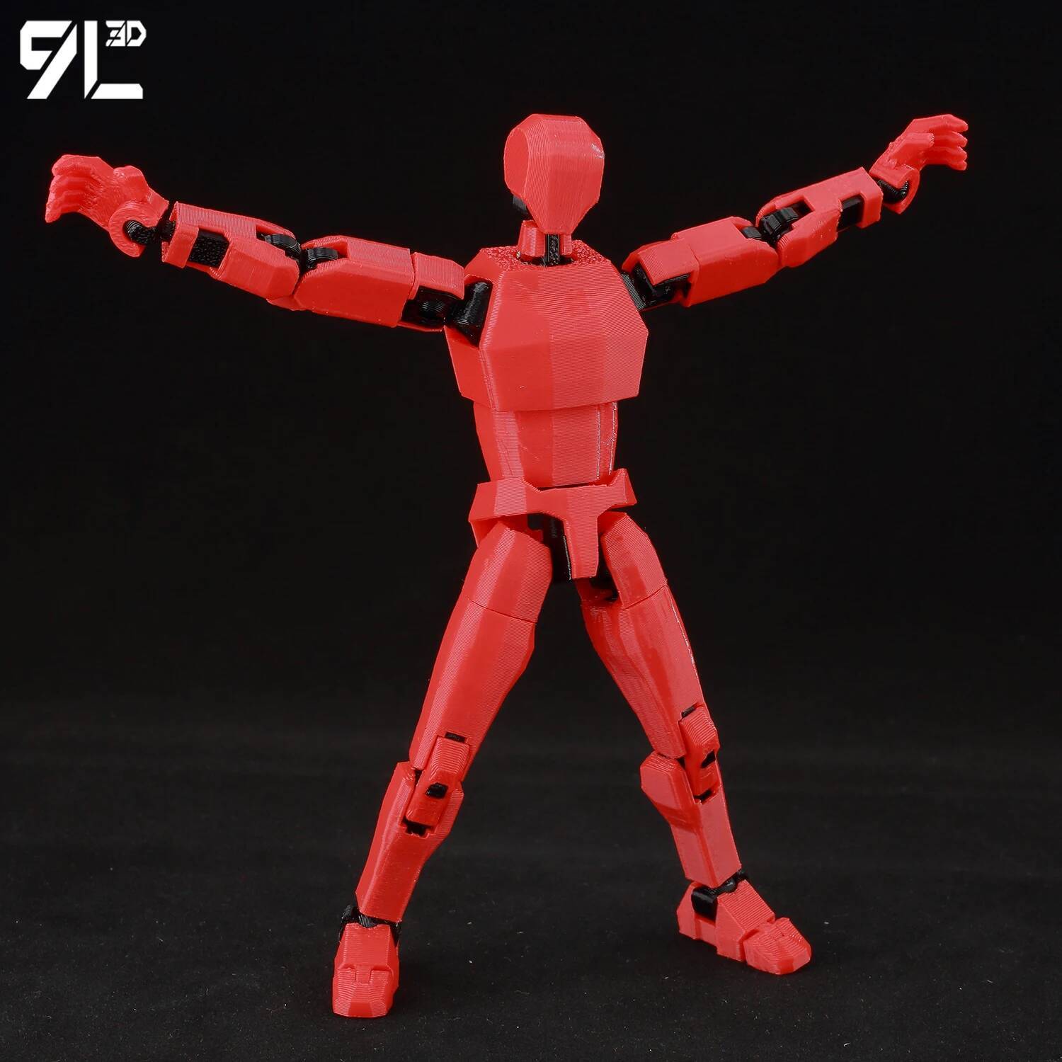 9L3D impreso Dummy13 Lucky13 T - 3D Printing Action Figure reseña y precio