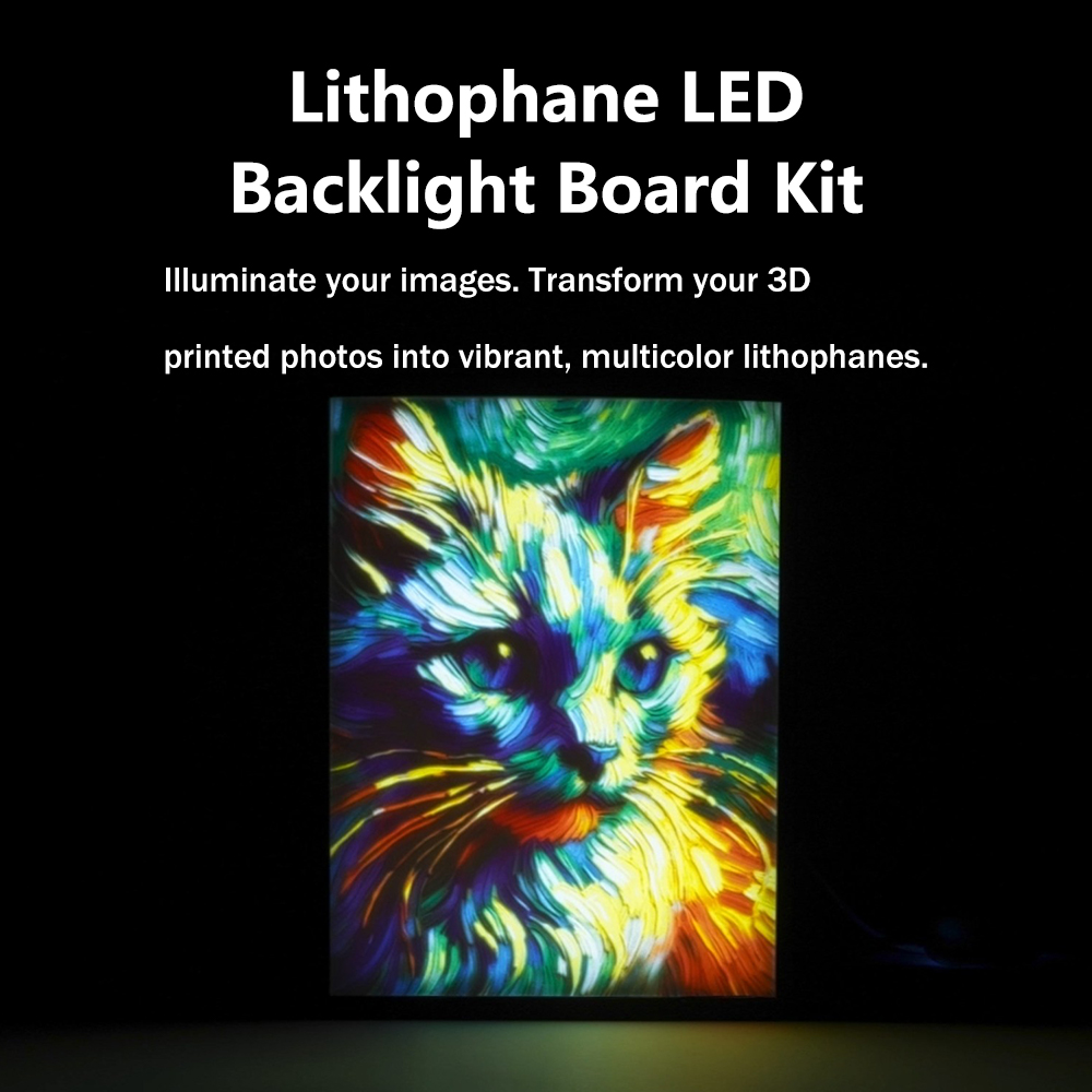 Para Bambu Lab Lithophane Pane - 3D Printing Foto reseña y precio