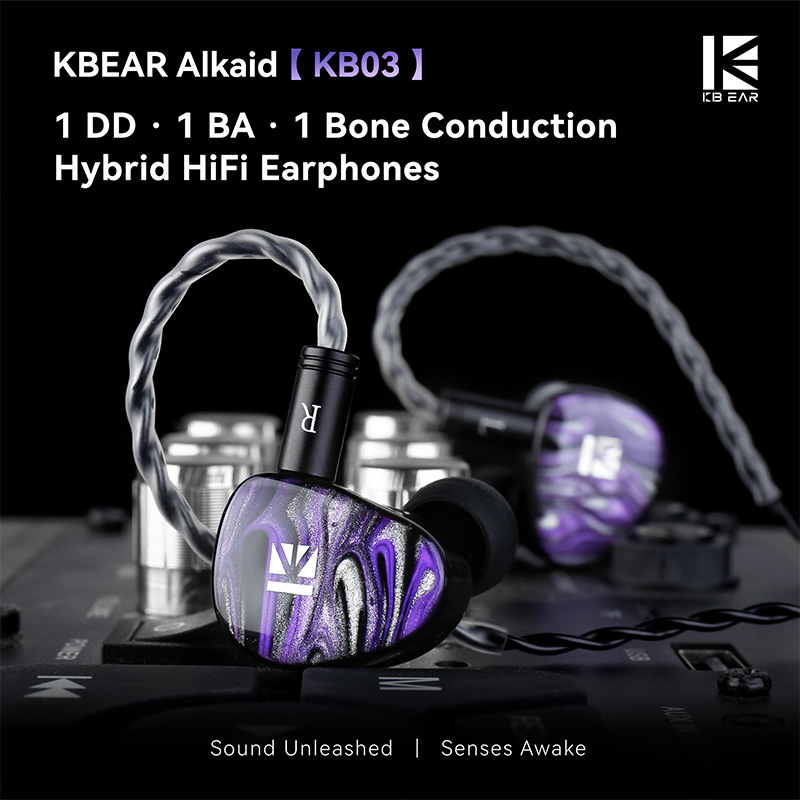 Auriculares KBEAR Alkaid KB03  - 3D Printing Office Setup reseña y precio
