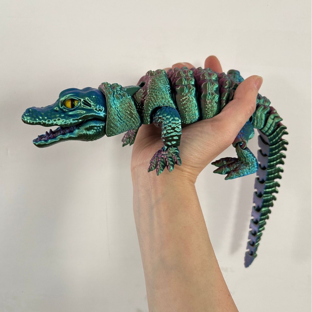 Cocodrilo impreso en 3D con bo - 3D Printing Lizard reseña y precio