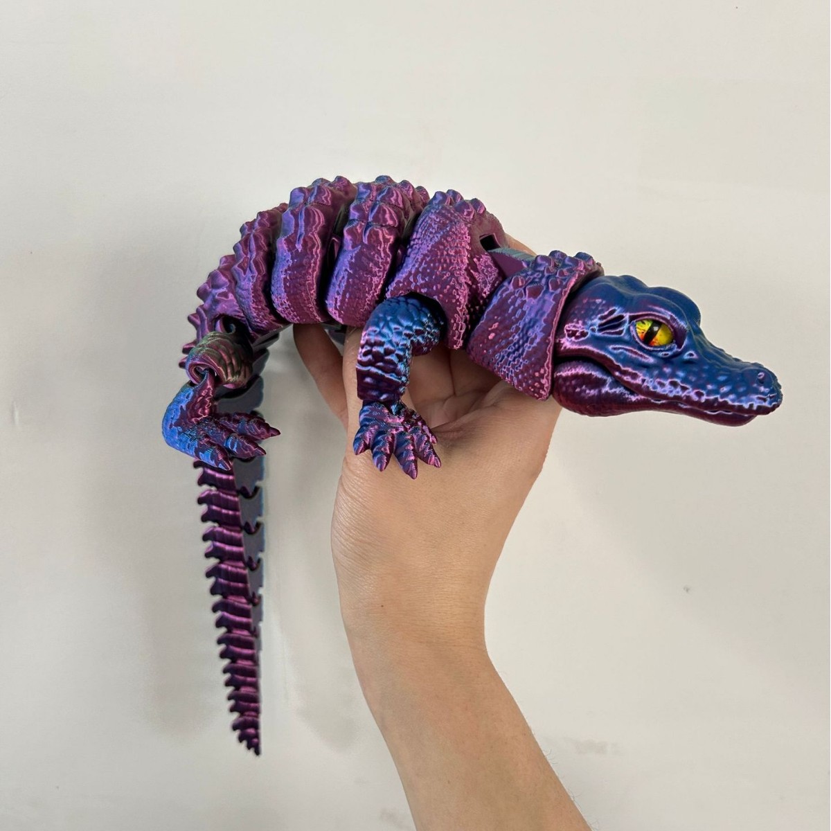 Cocodrilo impreso en 3D con bo - 3D Printing Lizard reseña y precio