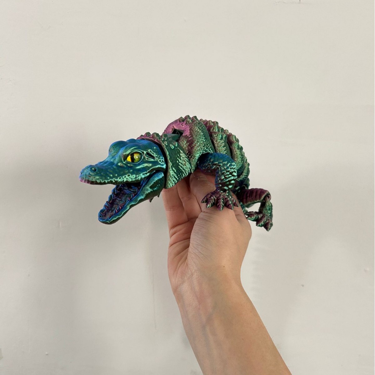 Cocodrilo impreso en 3D con bo - 3D Printing Lizard reseña y precio