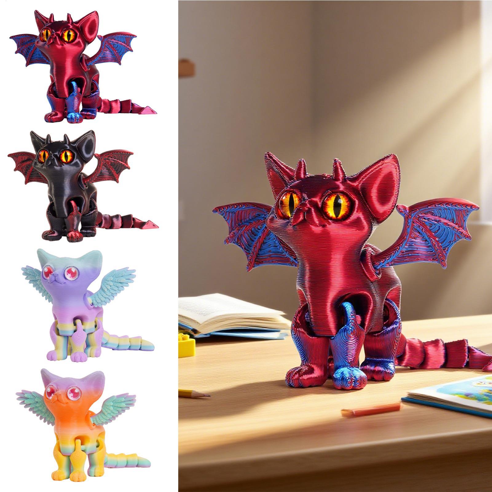 Figura de Gato Impresa en 3D,  - 3D Printing Drawing reseña y precio