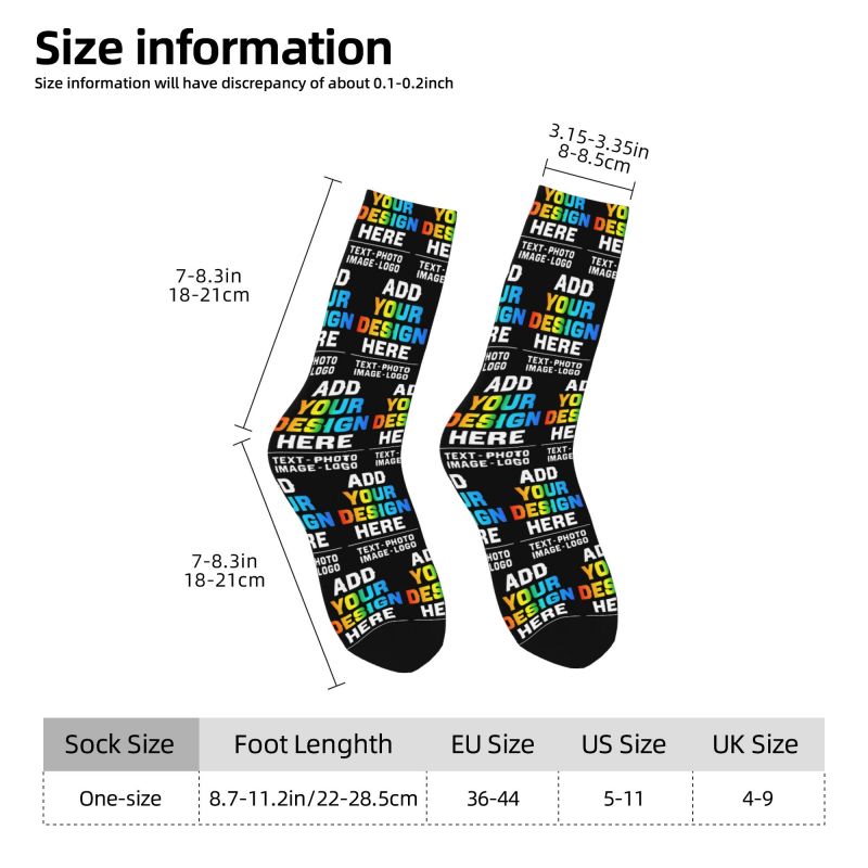 Calcetines Personalizados para - 3D Printing Youtube reseña y precio