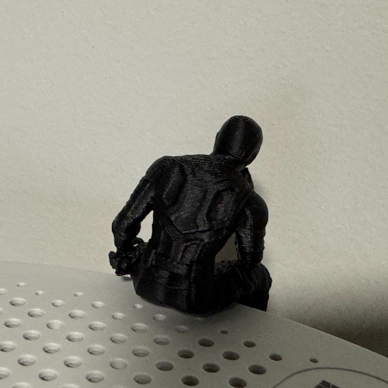Figura Táctica Negra con Másca - 3D Printing Office Setup reseña y precio
