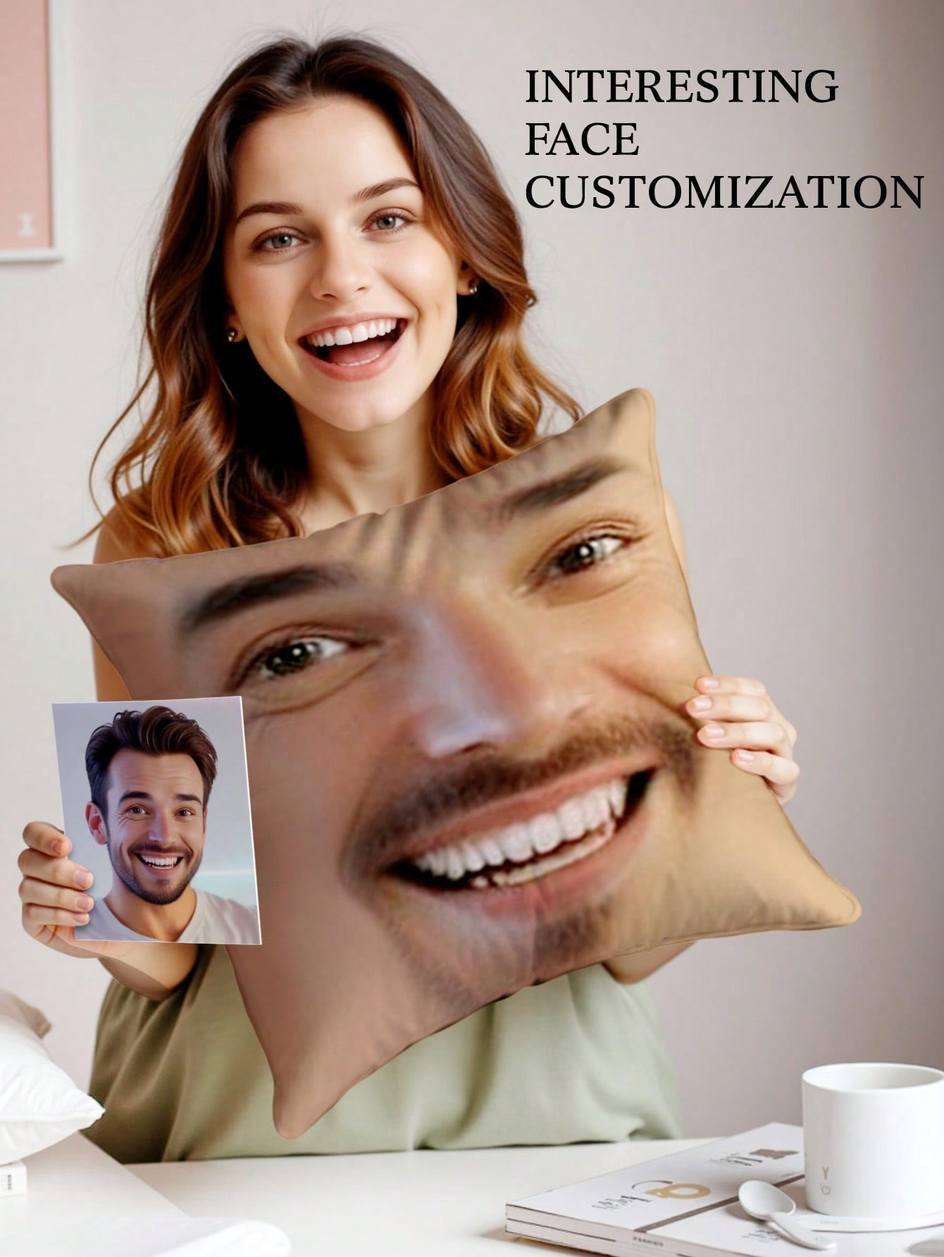 1 Almohada Cuadrada Personaliz - 3D Printing Custom reseña y precio