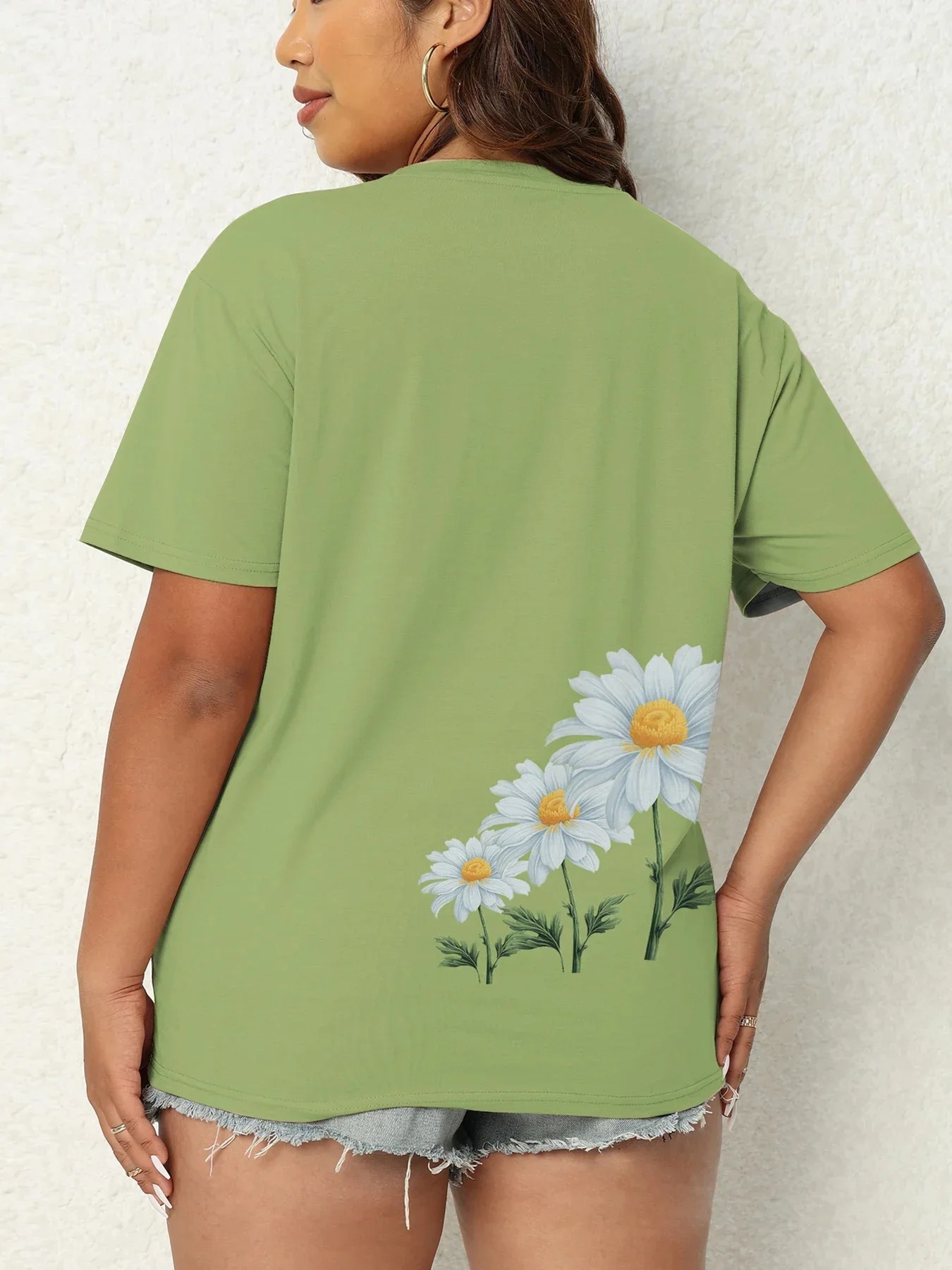 CLOOCL Camisetas florales con  - 3D Printing Drawing reseña y precio