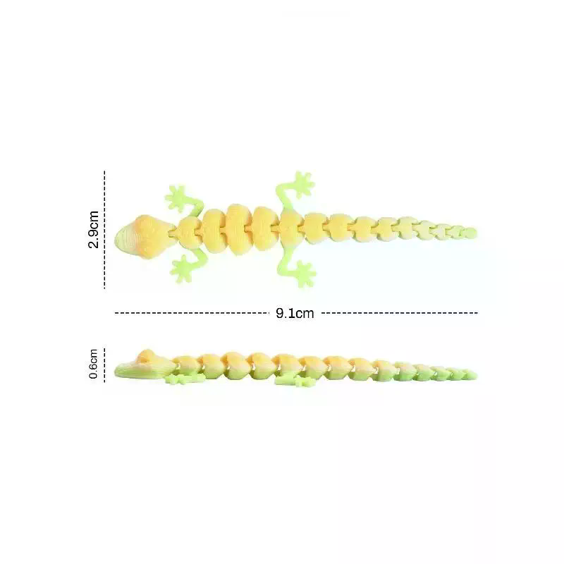 Lagartijas Articuladas: 30 Pie - 3D Printing Lizard reseña y precio