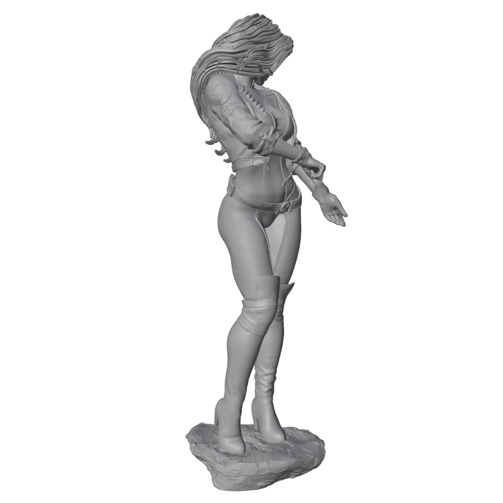 Personaje femenino realista y  - 3D Printing Liquid reseña y precio