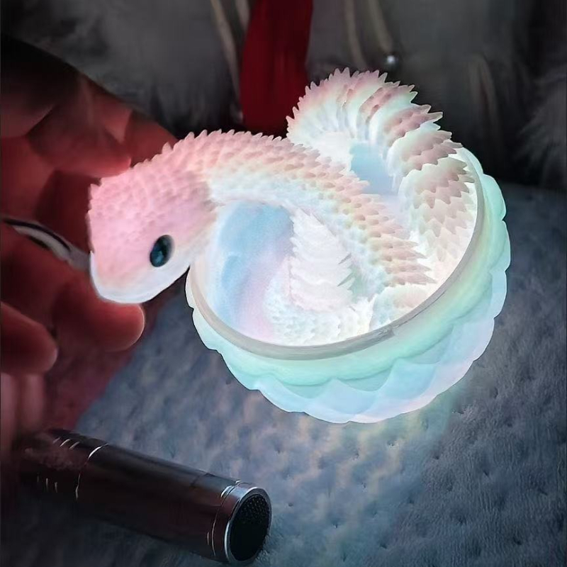 30/60/80cm 3D impreso serpient - 3D Printing Action Figure reseña y precio
