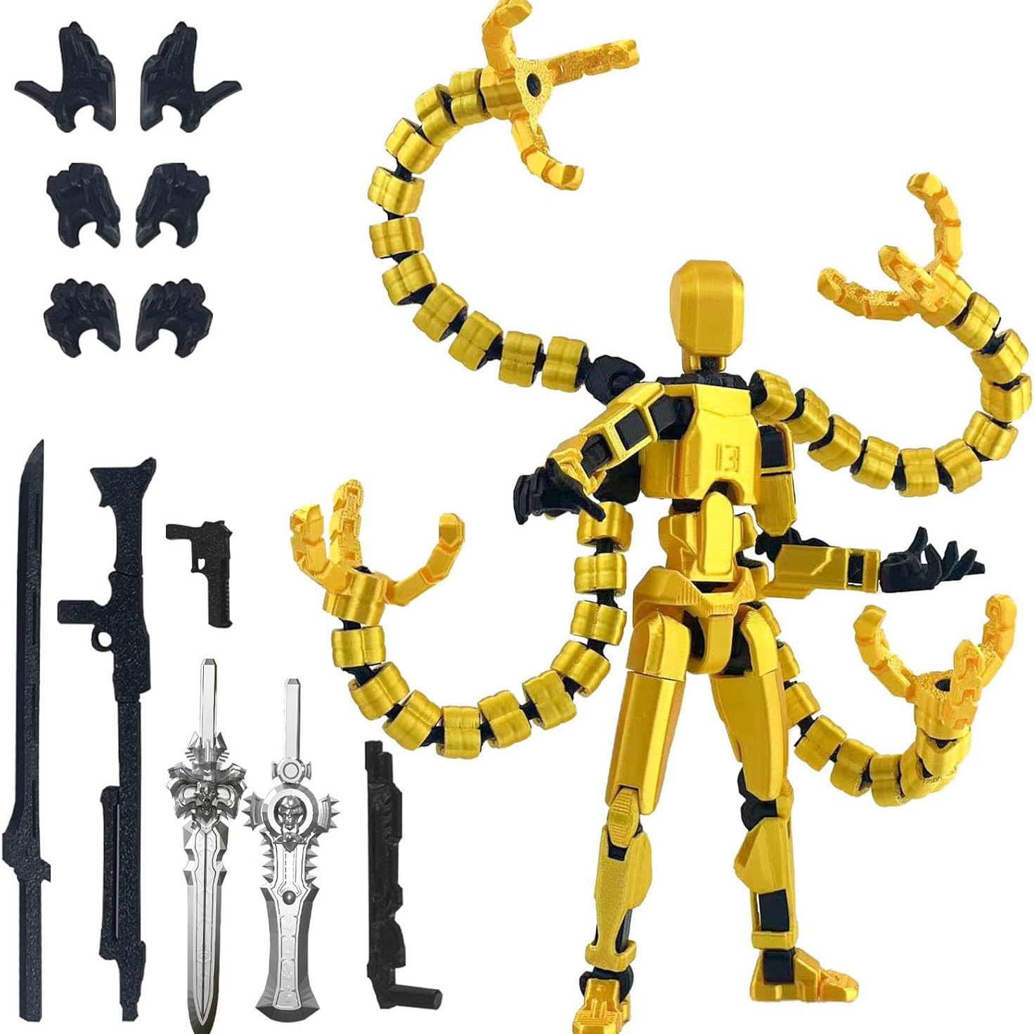Figura de Acción T13 Impresa e - 3D Printing Action Figure reseña y precio