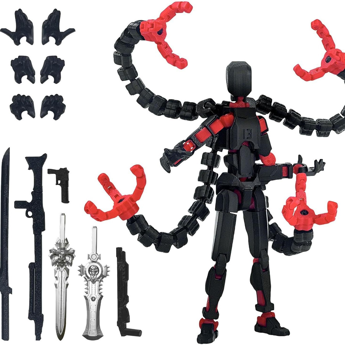 Figura de Acción T13 Impresa e - 3D Printing Action Figure reseña y precio