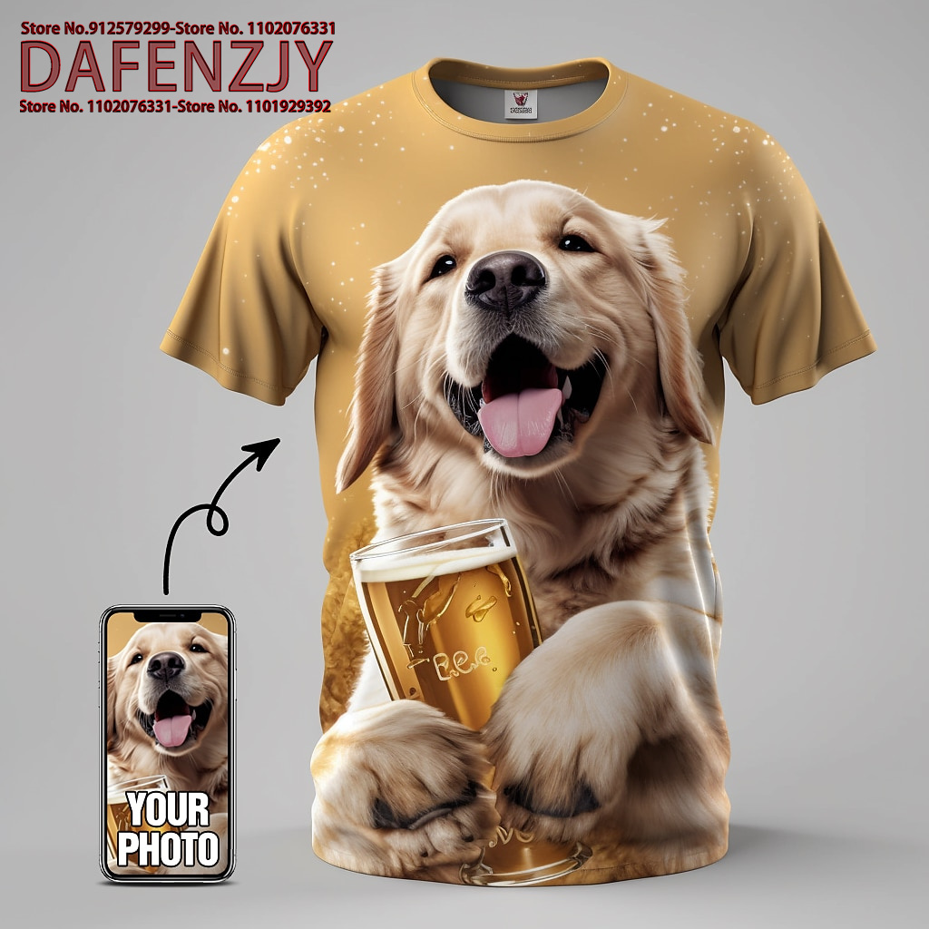 Camiseta con foto de mascota d - 3D Printing Foto reseña y precio