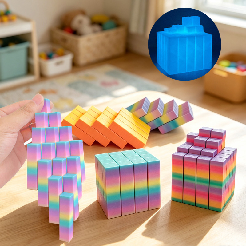 Cubo Cuadrado de Flujo Líquido - 3D Printing Liquid reseña y precio