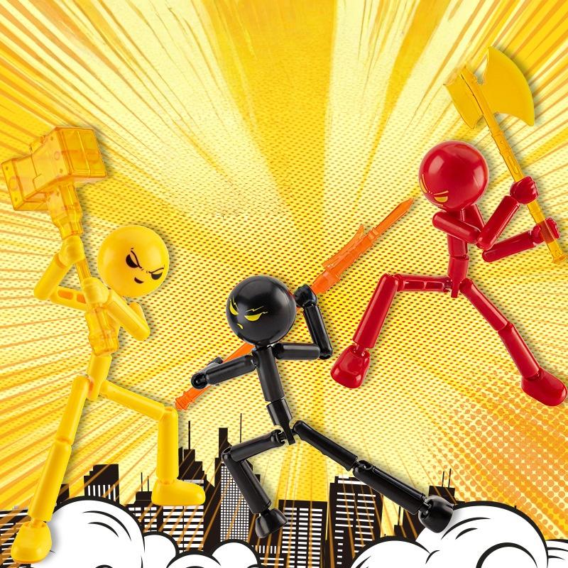 1 Juego de Maniquí Móvil Impre - 3D Printing Action Figure reseña y precio