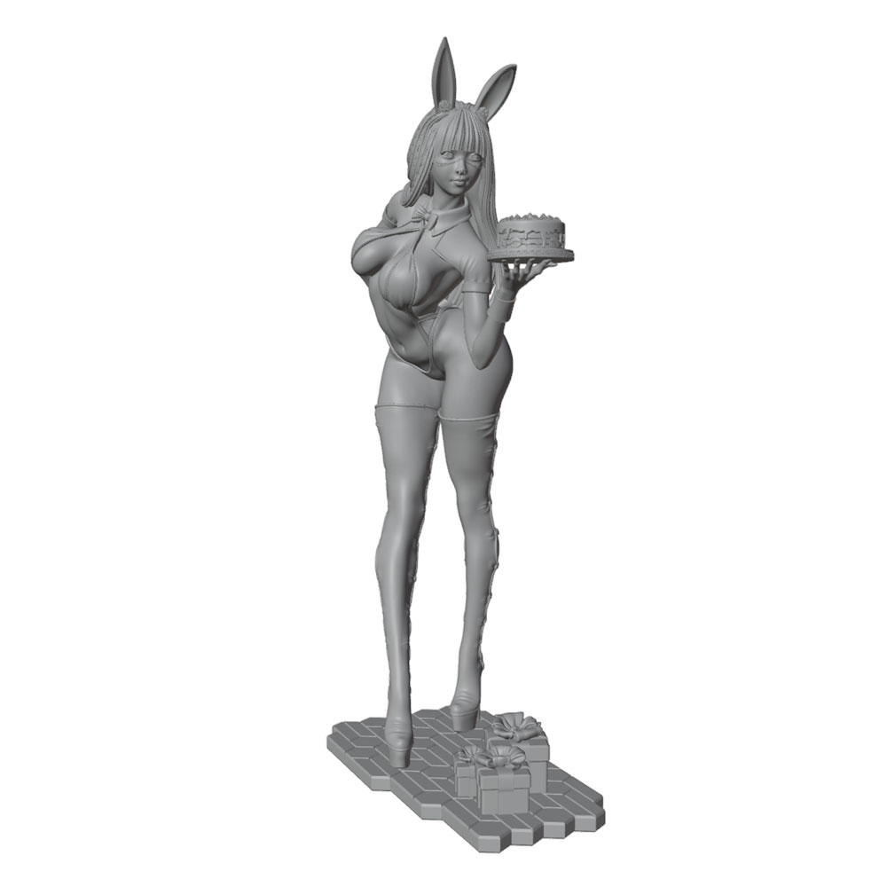 Figura de conejita con temátic - 3D Printing Liquid reseña y precio