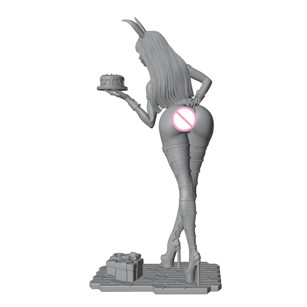 Figura de conejita con temátic - 3D Printing Liquid reseña y precio