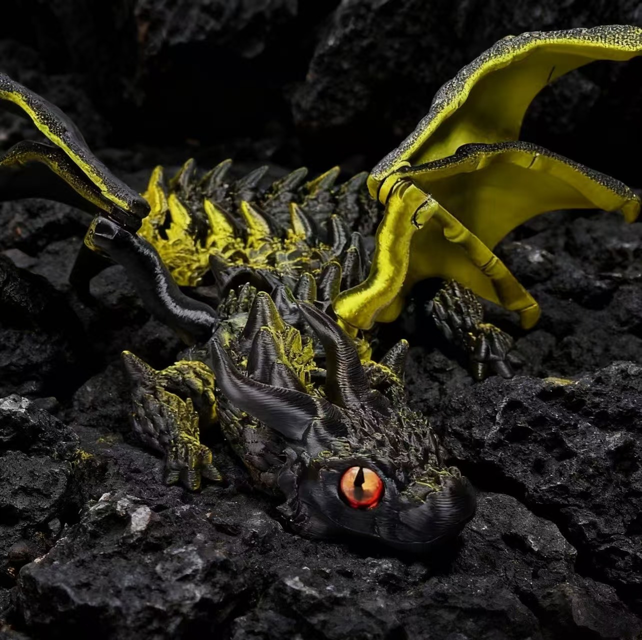 Figura de acción de dinosaurio - 3D Printing Lizard reseña y precio