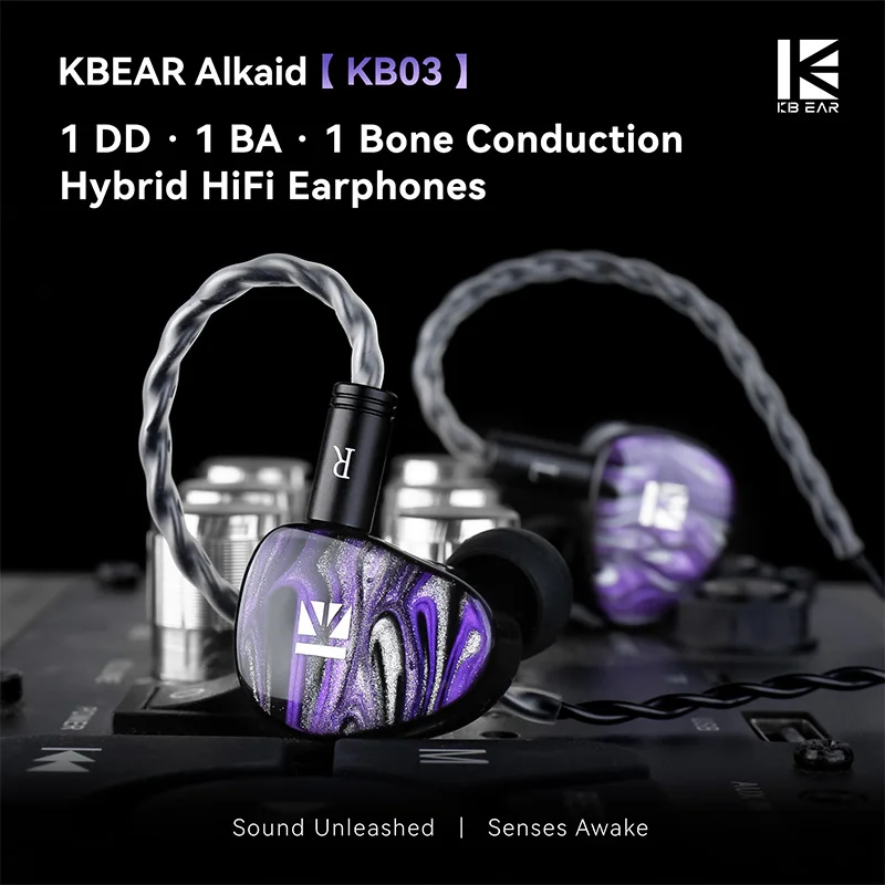 Auriculares KBEAR Alkaid KB03  - 3D Printing Office Setup reseña y precio