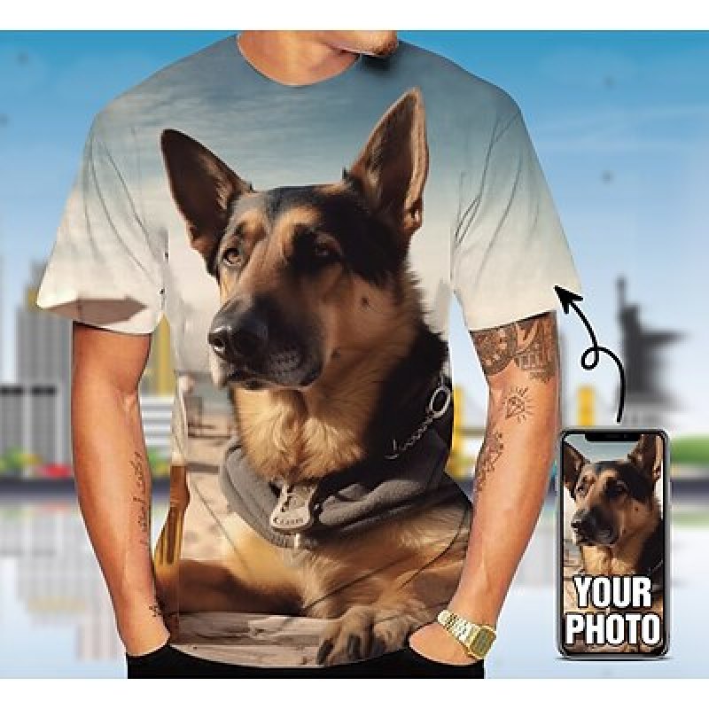 Camiseta personalizada para ma - 3D Printing Drawing reseña y precio