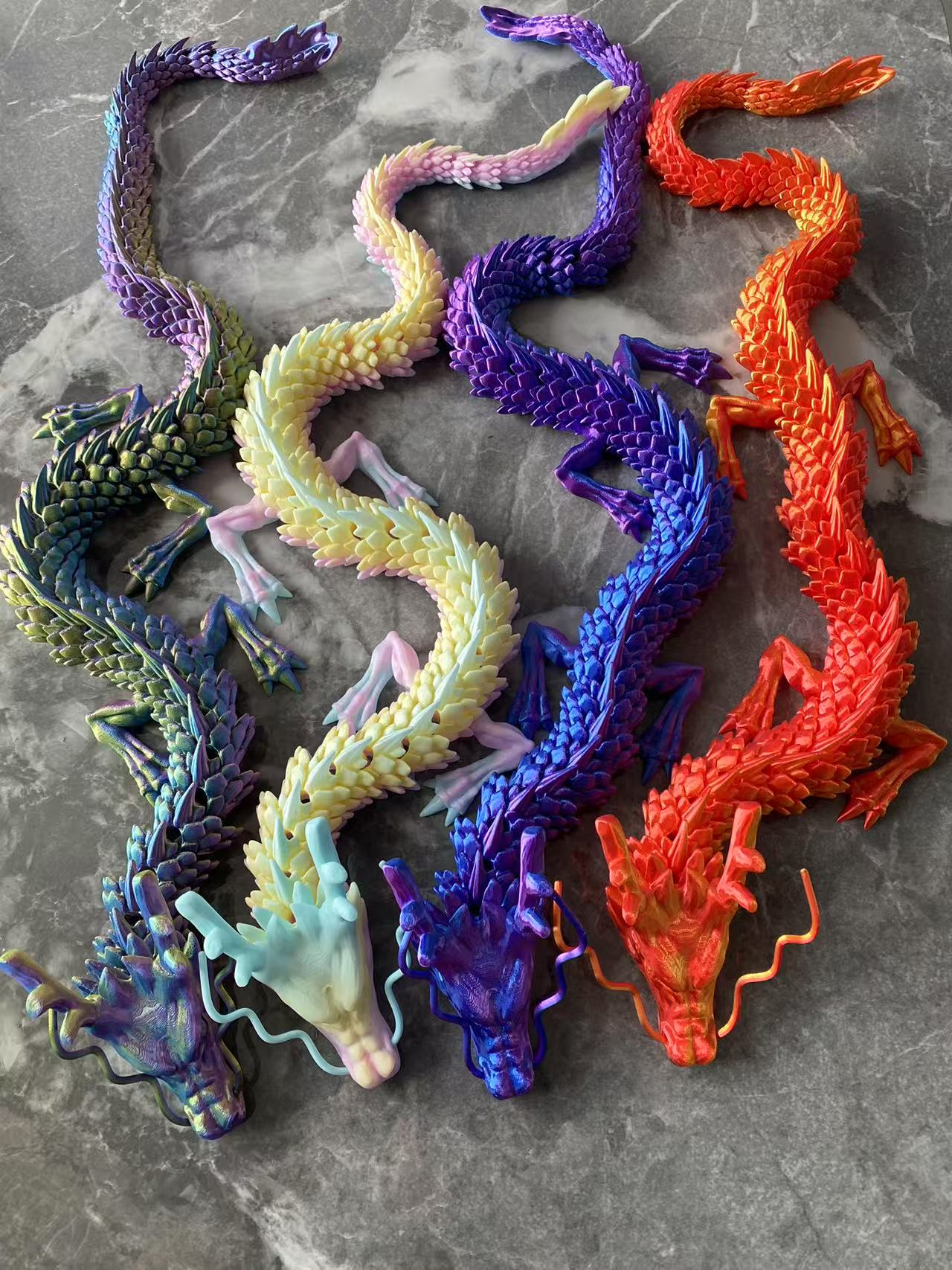 Juguete de Dragón Impreso en 3 - 3D Printing Lizard reseña y precio